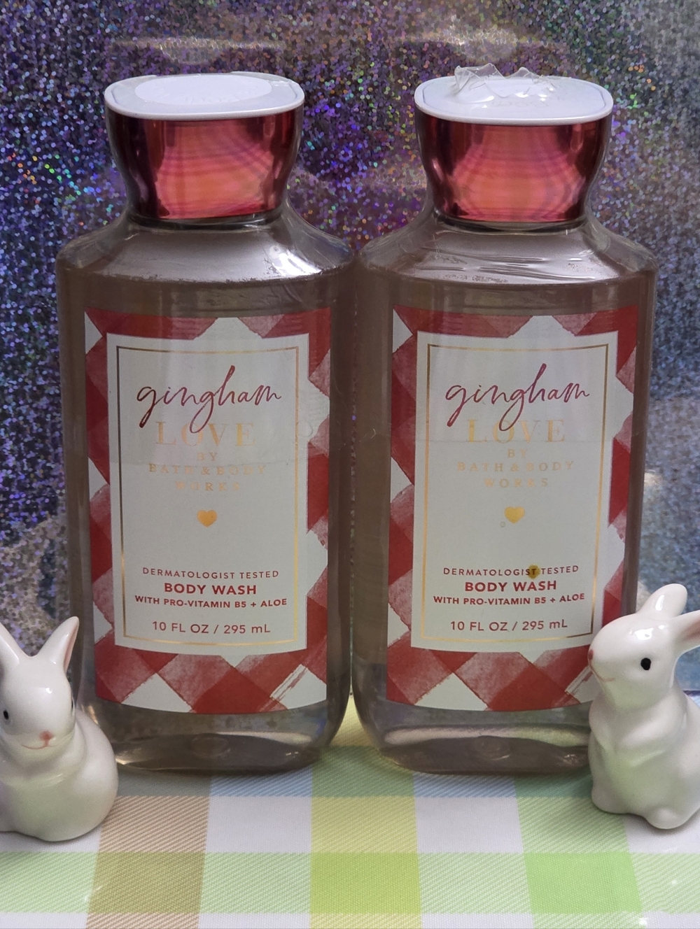 Bath & Body Works Gingham Love Body Wash Set of 2 NEW